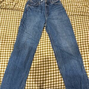 Reformation Abby High Rise Straight Jeans